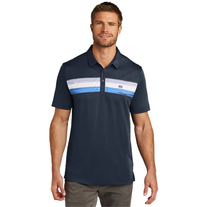 Travis Mathew Cabana Chest Stripe Polo TM1MU416 Cabana Chest Stripe Polo Thumbnail