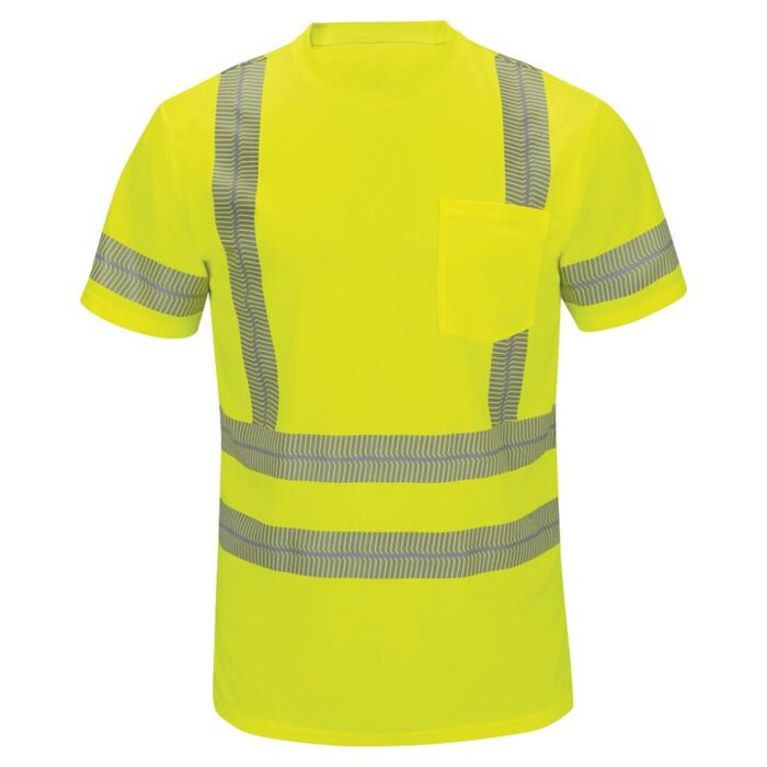 Red Kap Men's Tall High Visibility Short Sleeve T-Shirt SVY4T Men's Tall High Visibility Short Sleeve T-Shirt Thumbnail