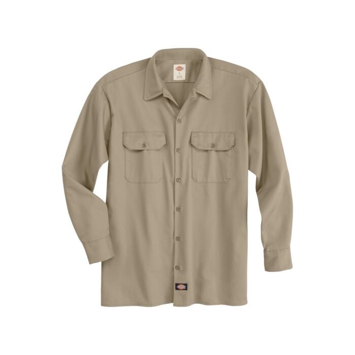 Dickies Men's Heavyweight Cotton Long Sleeve Shirt 5549 Men's Heavyweight Cotton Long Sleeve Shirt Thumbnail