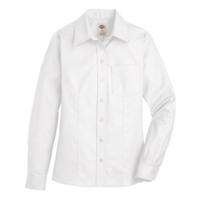 Dickies Women's Oxford Long Sleeve Shirt L254 Women's Oxford Long Sleeve Shirt Thumbnail