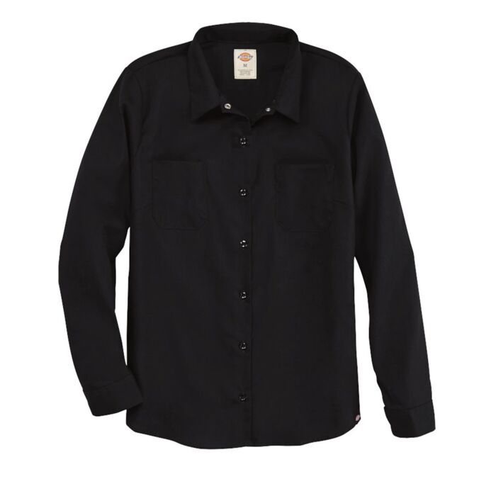 Dickies Women's Long Sleeve Industrial Work Shirt L5350 Women's Long Sleeve Industrial Work Shirt Thumbnail