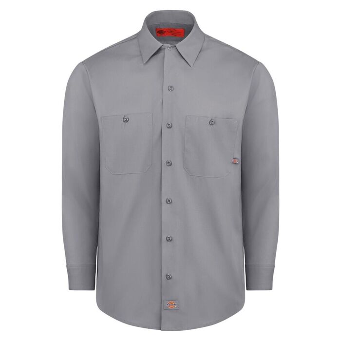 Dickies Men's Tall Industrial Long Sleeve Work Shirt L535T Men's Tall Industrial Long Sleeve Work Shirt Thumbnail