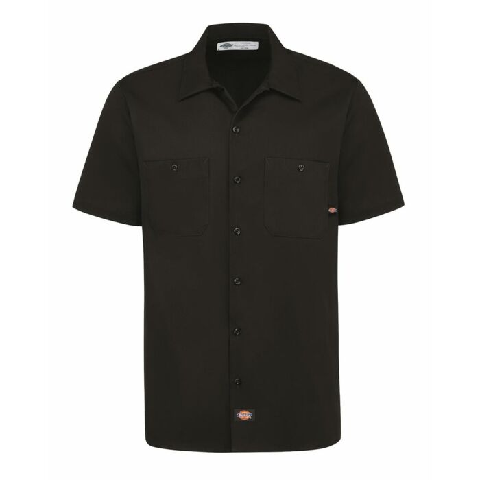 Dickies Men's Industrial Short Sleeve Cotton Work Shirt S307 Men's Industrial Short Sleeve Cotton Work Shirt Thumbnail