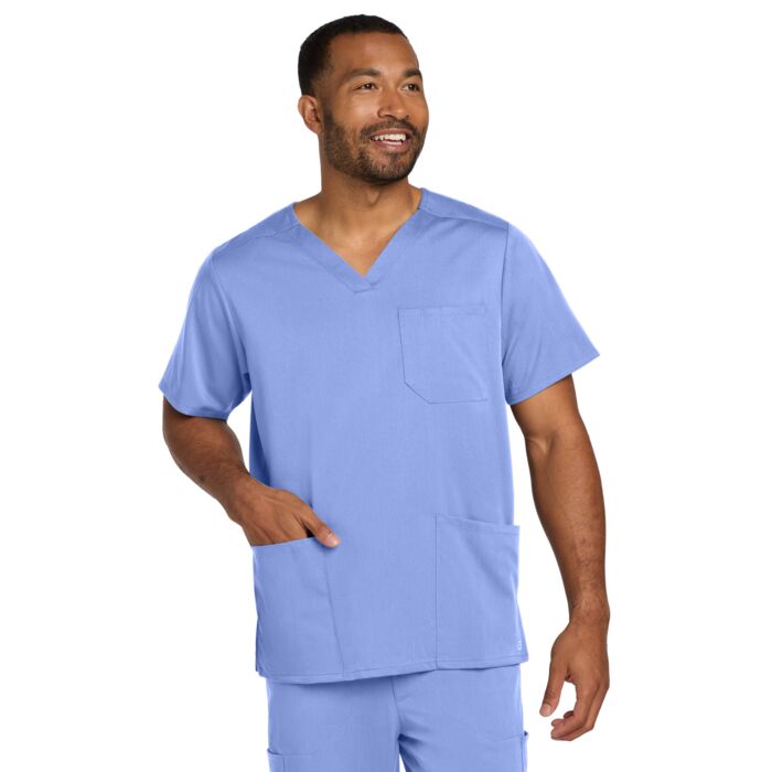 Wink Men's Premiere Flex V Neck Top WW5068 Men's Premiere Flex V Neck Top Thumbnail