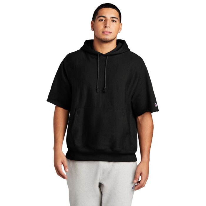 Champion Reverse Weave ® Short Sleeve Hooded Sweatshirt S101SS Reverse Weave ® Short Sleeve Hooded Sweatshirt Thumbnail
