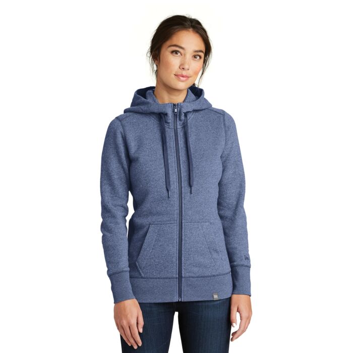 Ladies French Terry Full Zip Hoodie Thumbnail