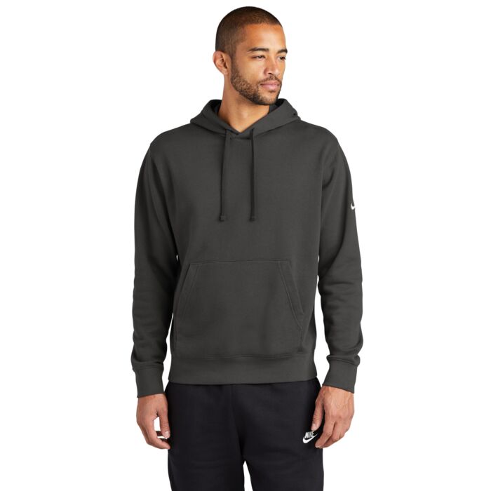 Nike Club Fleece Sleeve Swoosh Pullover Hoodie NKDR1499 Club Fleece Sleeve Swoosh Pullover Hoodie Thumbnail