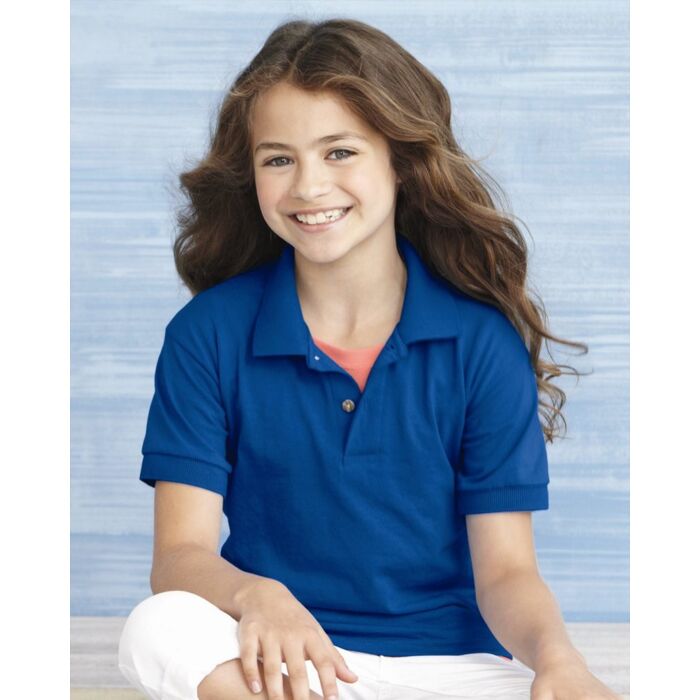 Gildan DryBlend® Youth Jersey Polo 8800B DryBlend® Youth Jersey Polo Thumbnail