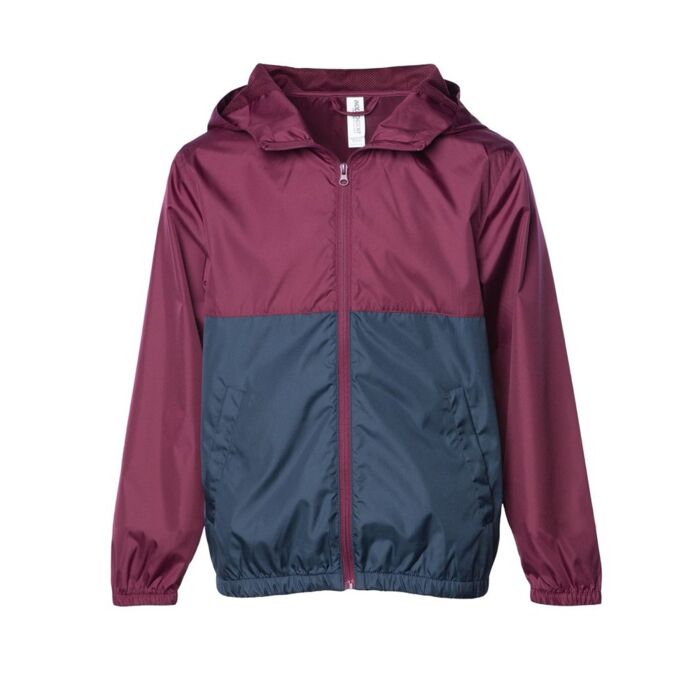Independent Trading Co. Youth Lightweight Windbreaker Full-Zip Jacket EXP24YWZ Youth Lightweight Windbreaker Full-Zip Jacket Thumbnail