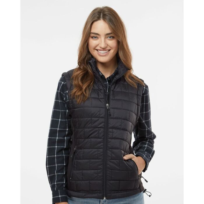 Burnside Women's Elemental Puffer Vest 5703 Women's Elemental Puffer Vest Thumbnail
