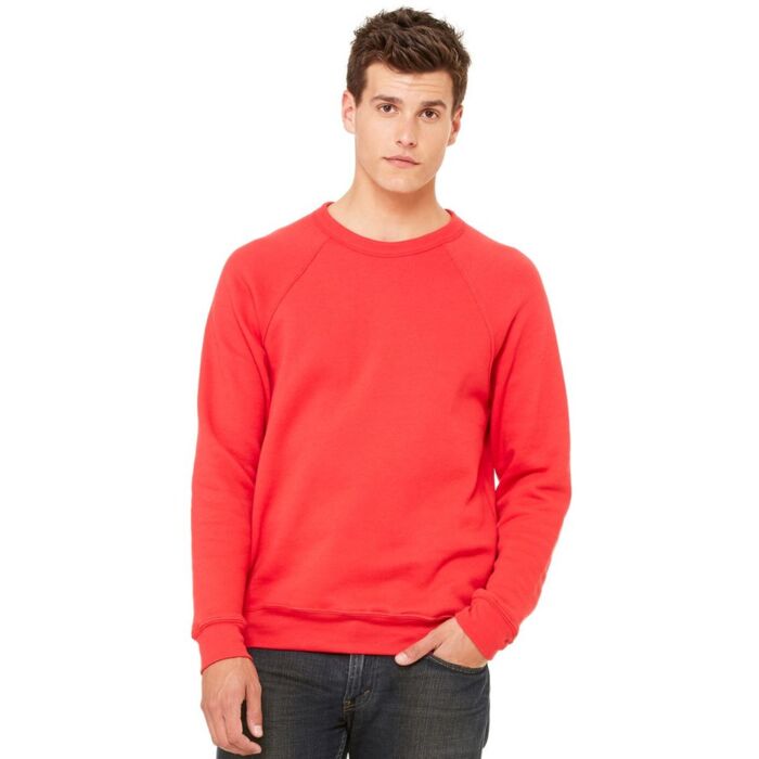 Bella + Canvas Sponge Fleece Raglan Crewneck Sweatshirt 3901 Sponge Fleece Raglan Crewneck Sweatshirt Thumbnail