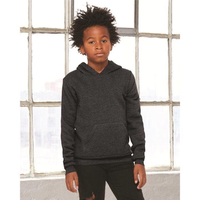 Bella + Canvas Youth Sponge Fleece Hoodie 3719Y Youth Sponge Fleece Hoodie Thumbnail