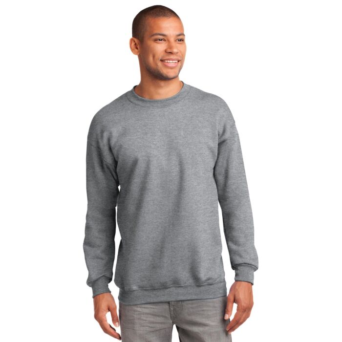 Port & Company Tall Essential Fleece Crewneck Sweatshirt PC90T Tall Essential Fleece Crewneck Sweatshirt Thumbnail