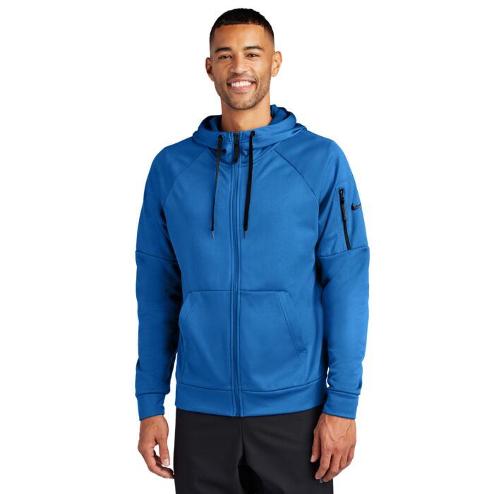 Nike Therma FIT Pocket Full Zip Fleece Hoodie NKFD9859 Therma FIT Pocket Full Zip Fleece Hoodie Thumbnail
