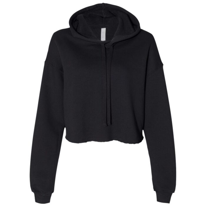 Bella + Canvas Women's Crop Fleece Hoodie 7502 Women's Crop Fleece Hoodie Thumbnail