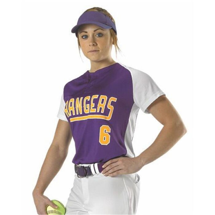 Girls' Two Button Fastpitch Jersey Thumbnail