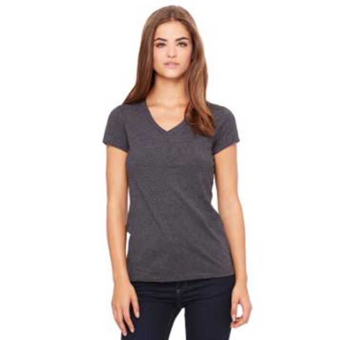 Bella + Canvas Women’s Jersey V-Neck Tee 6005 Women’s Jersey V-Neck Tee Thumbnail
