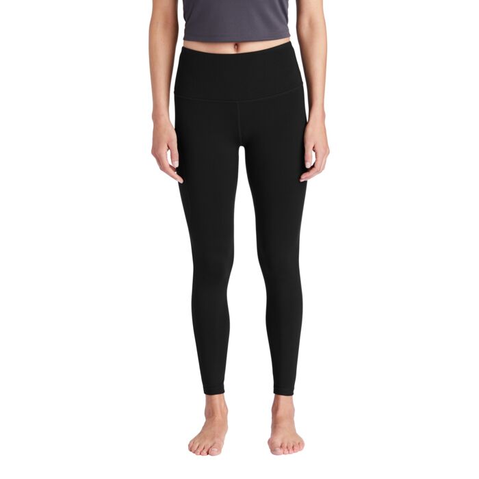 Sport Tek Women's High Rise 7/8 Legging LPST891 Women's High Rise 7/8 Legging Thumbnail
