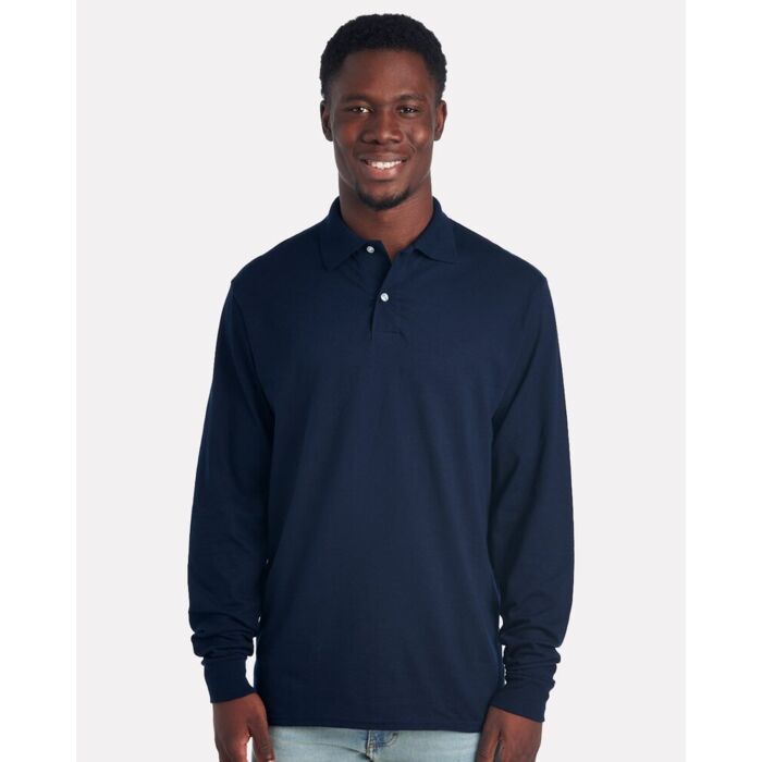 Jerzees Dri-Power® Long Sleeve Polo 437LR Dri-Power® Long Sleeve Polo Thumbnail