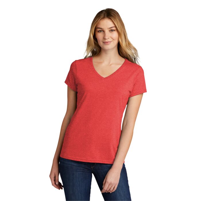 Port & Company Women's Tri Blend V Neck Tee LPC330V Women's Tri Blend V Neck Tee Thumbnail