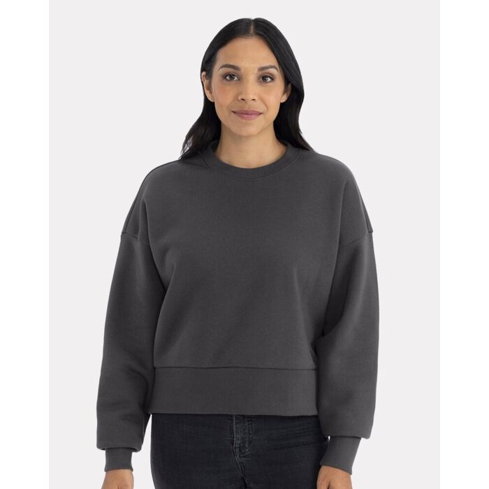 Next Level Apparel Women's Heavyweight Crewneck Sweatshirt 9087 Women's Heavyweight Crewneck Sweatshirt Thumbnail