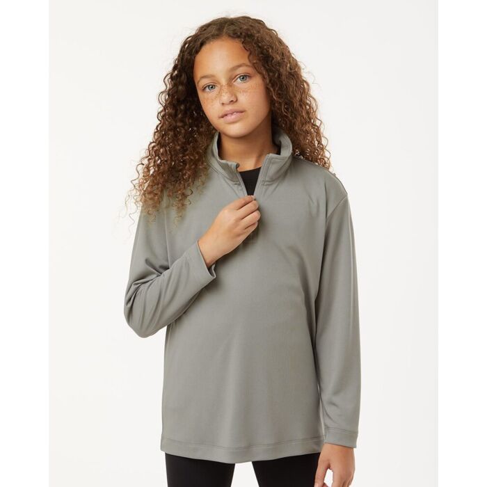 AllPro Youth Pro-Lock Performance Quarter-Zip Pullover 41870Y Youth Pro-Lock Performance Quarter-Zip Pullover Thumbnail